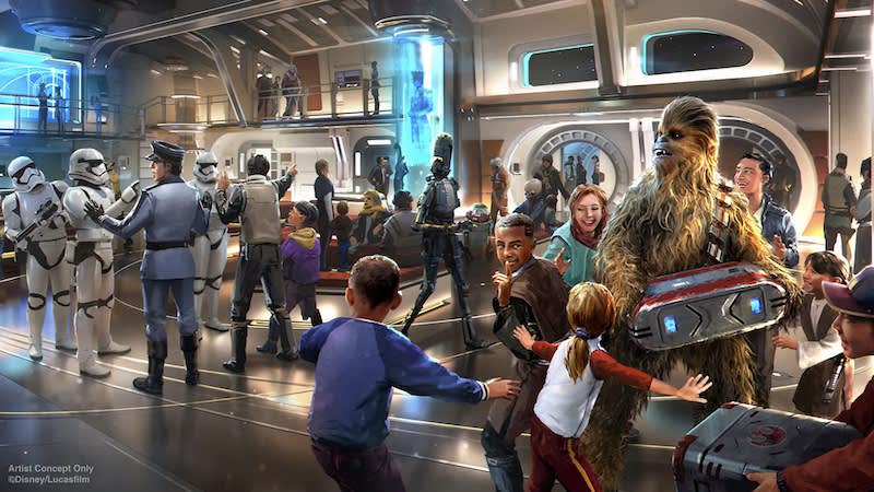 Disney annonce la date d’ouverture de l&#039;hôtel immersif Star Wars: Galactic Starcruiser!