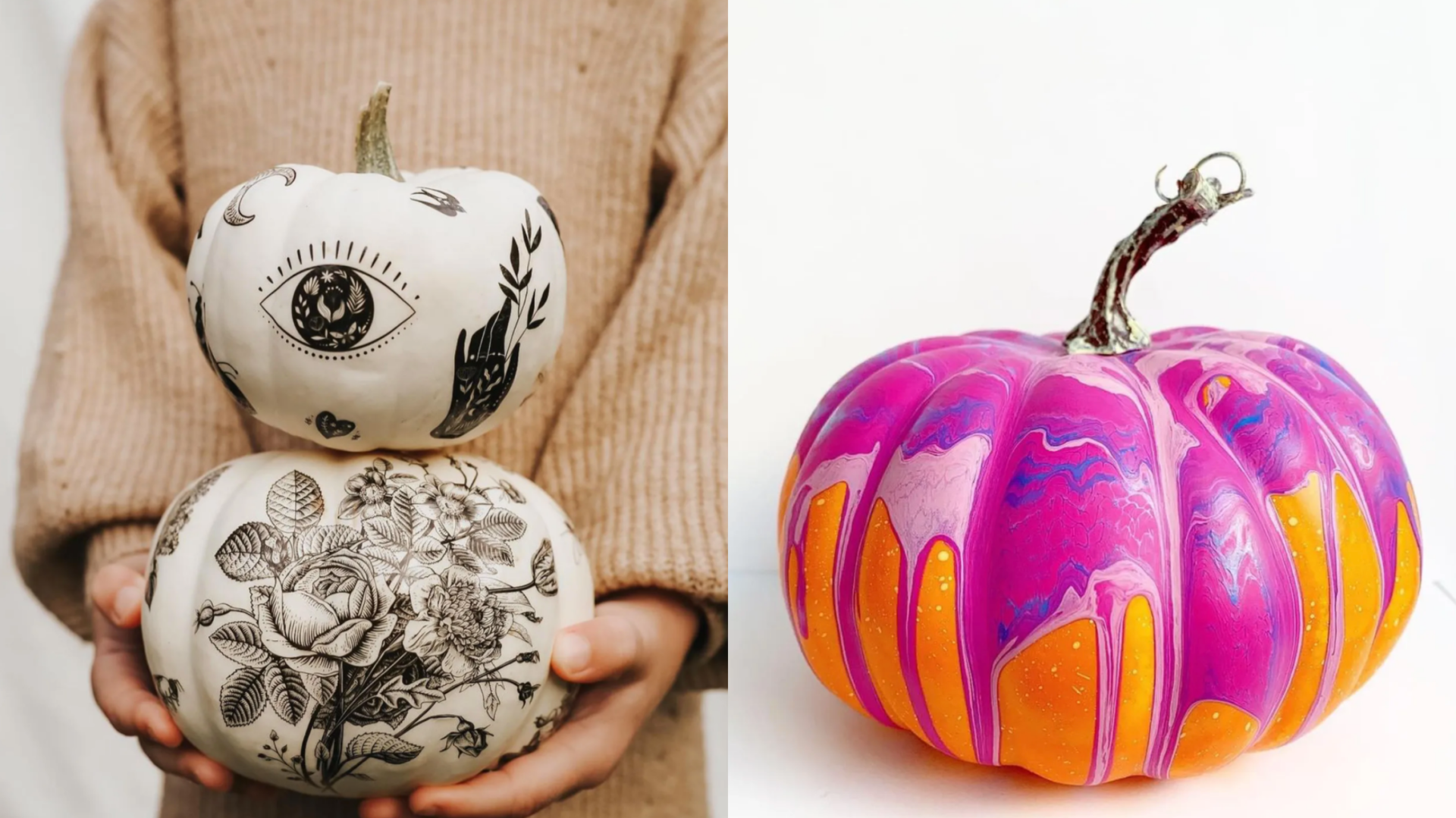 16 designs pour avoir les plus belles citrouilles possible!