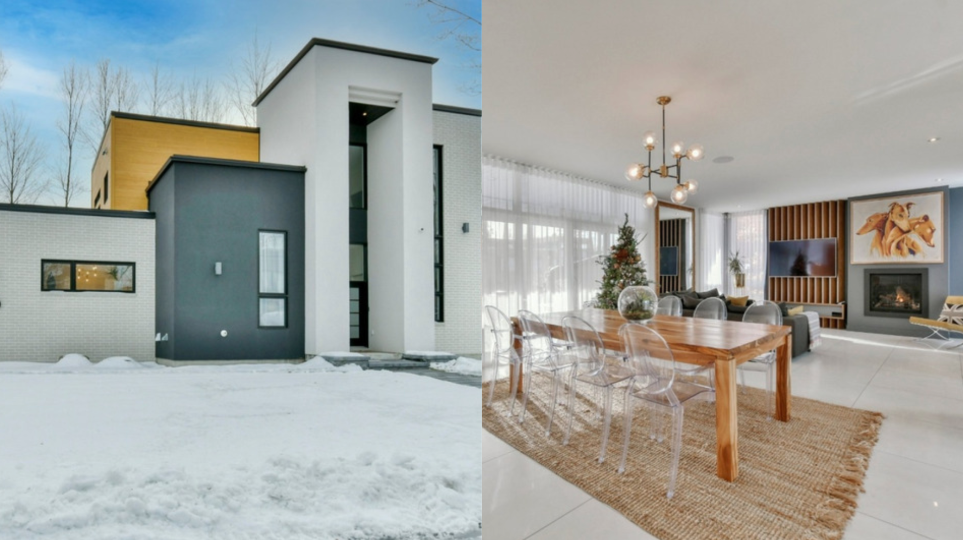 Cette maison au design contemporain à Blainville est en vente pour 1.4M$ [PHOTOS]
