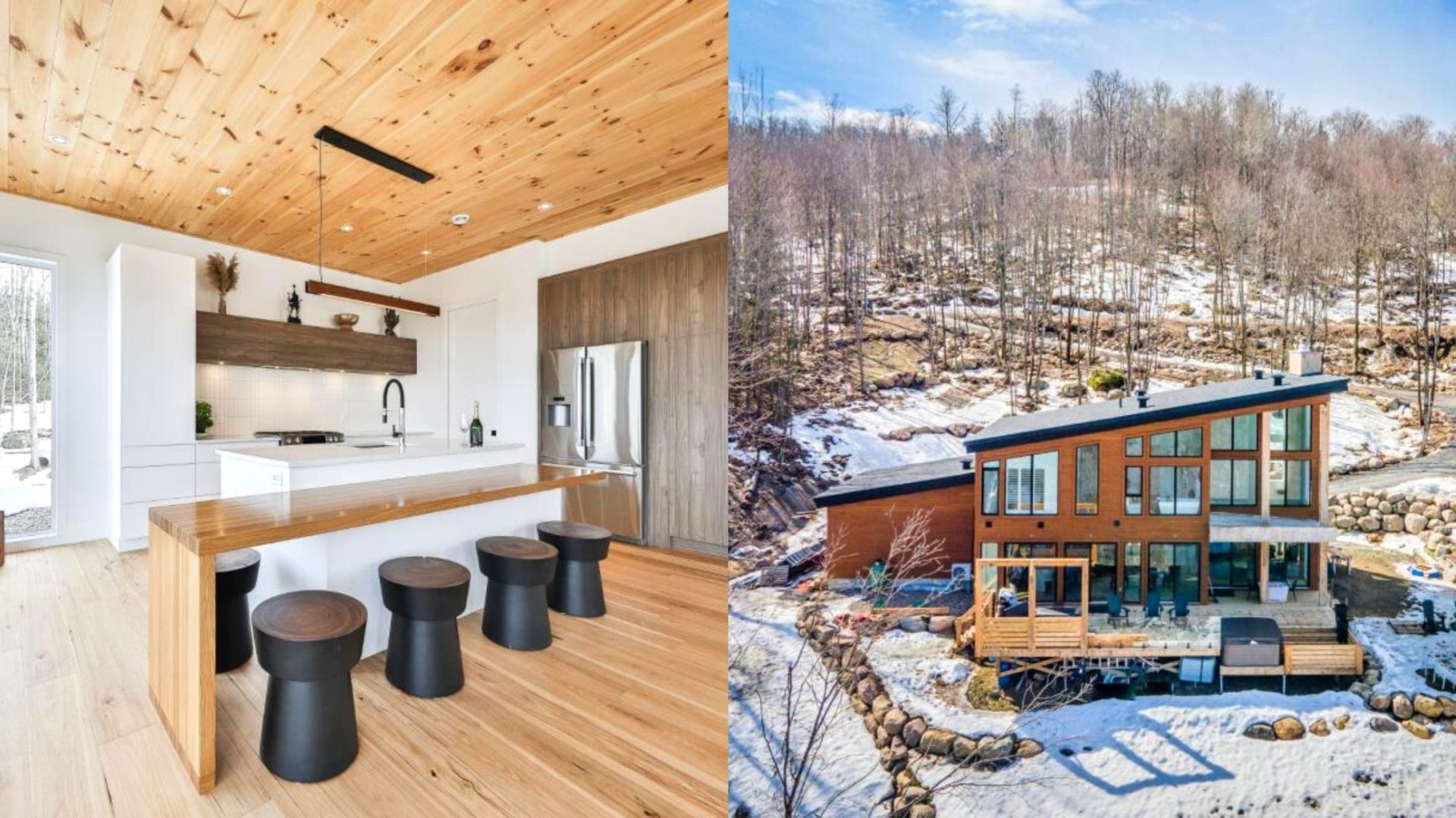 Cette maison avec une vue spectaculaire sur le Mont-Tremblant est à vendre pour près de 1.5M$! [PHOTOS]
