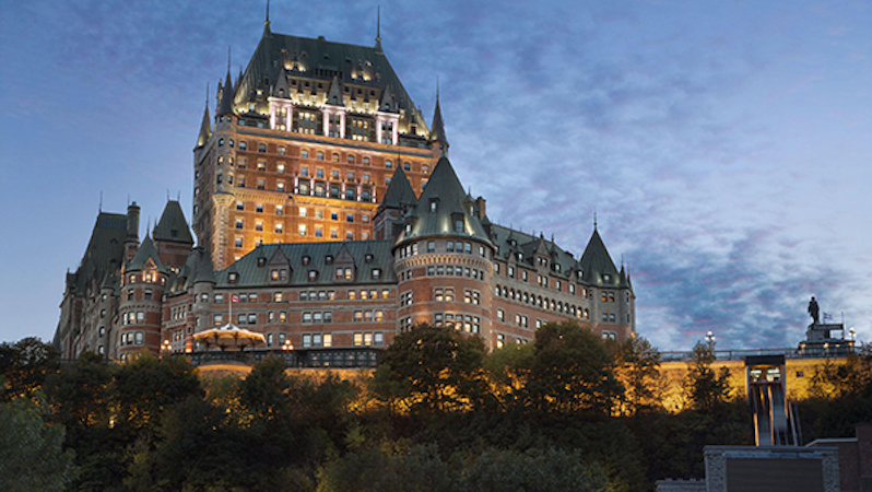 Fairmont Le Château Frontenac remporte le prix le plus prestigieux au monde