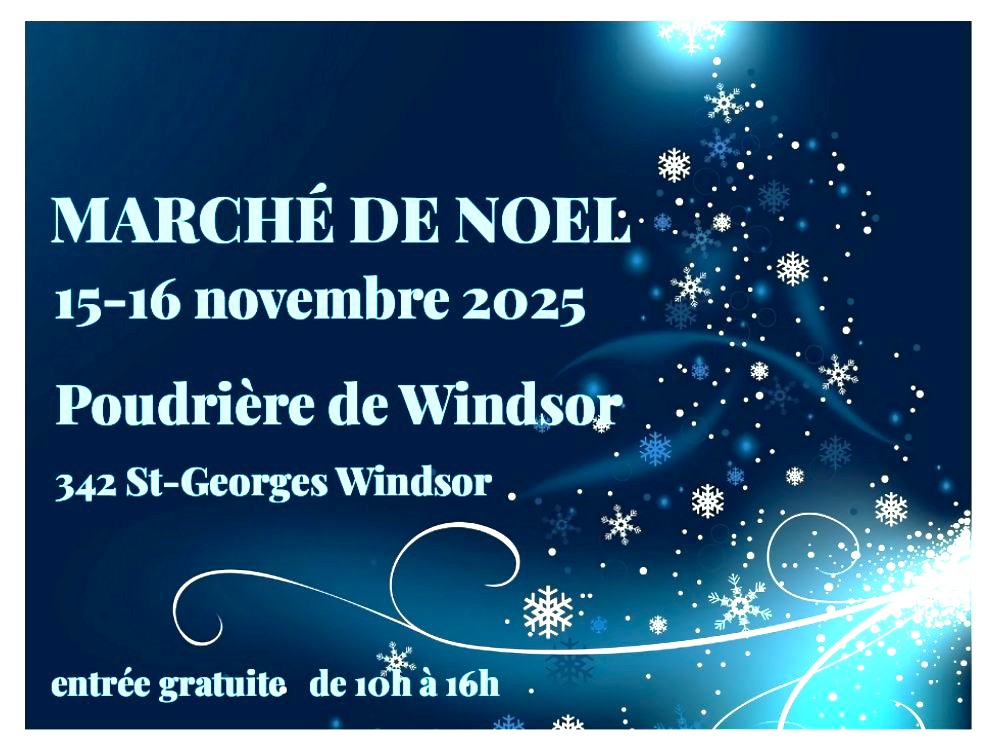 Marché de Noël à la Poudrière de Windsor