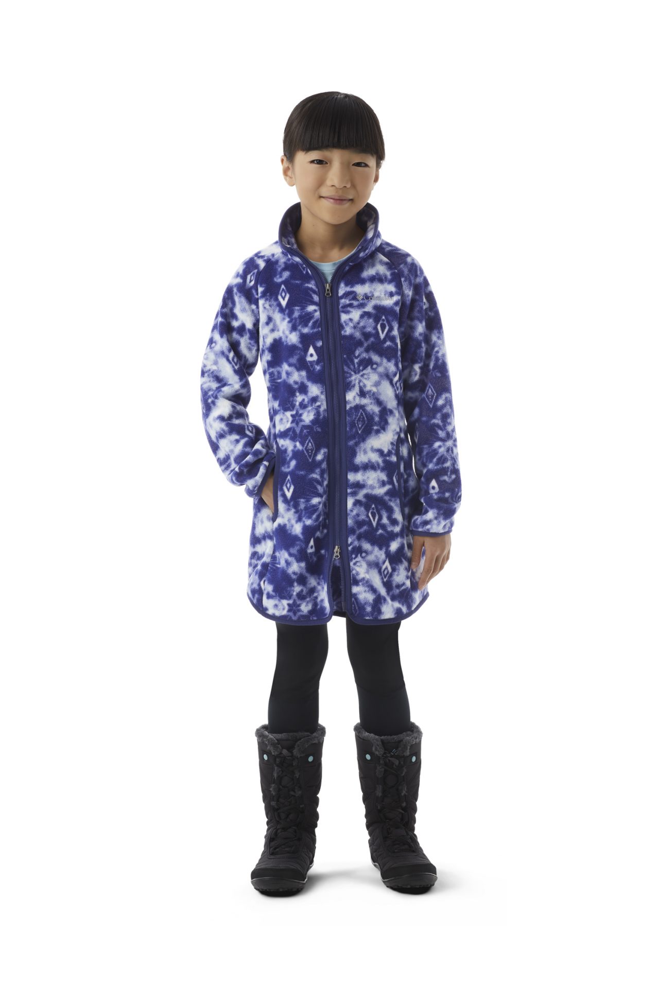 Elsa Long Full Zip Fleece Youth