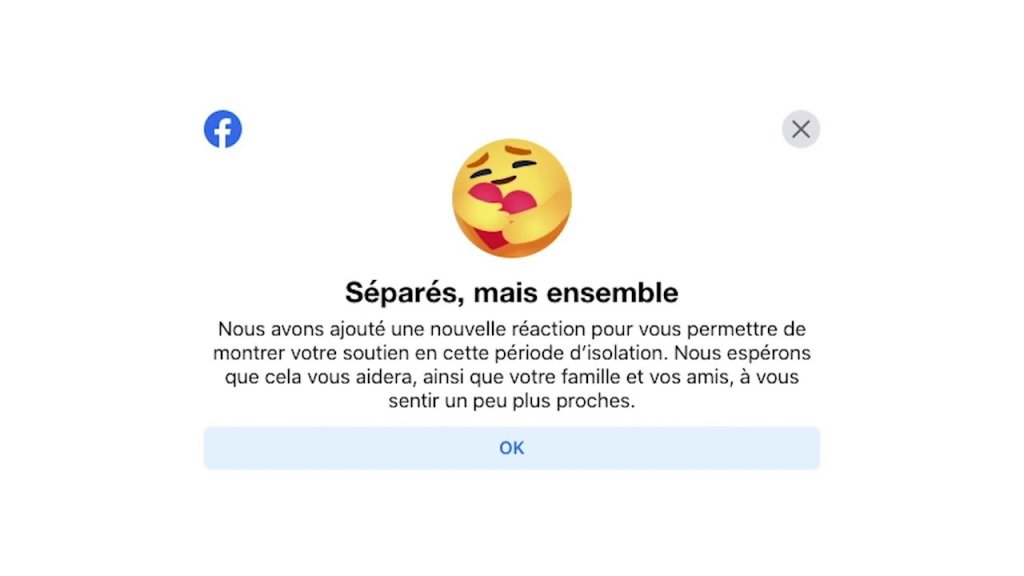 Facebook Devient Plus Empathique Avec Un Nouvel Emoji Reaction Solidaire Nightlife