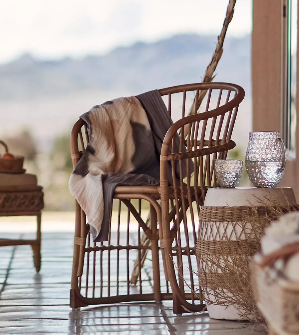 Magnifique chaise en rotin