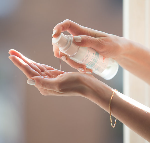 Gel désinfectant + hydratant pour les mains