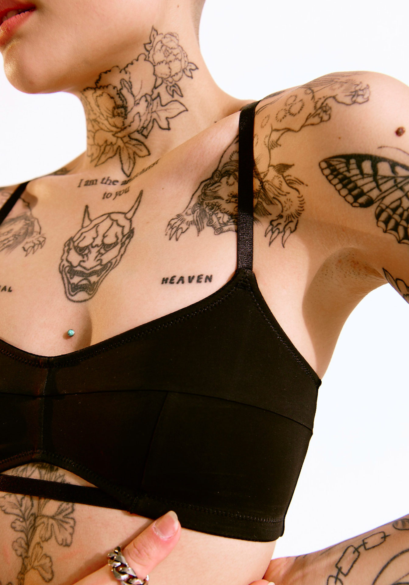Bralette en microfibre