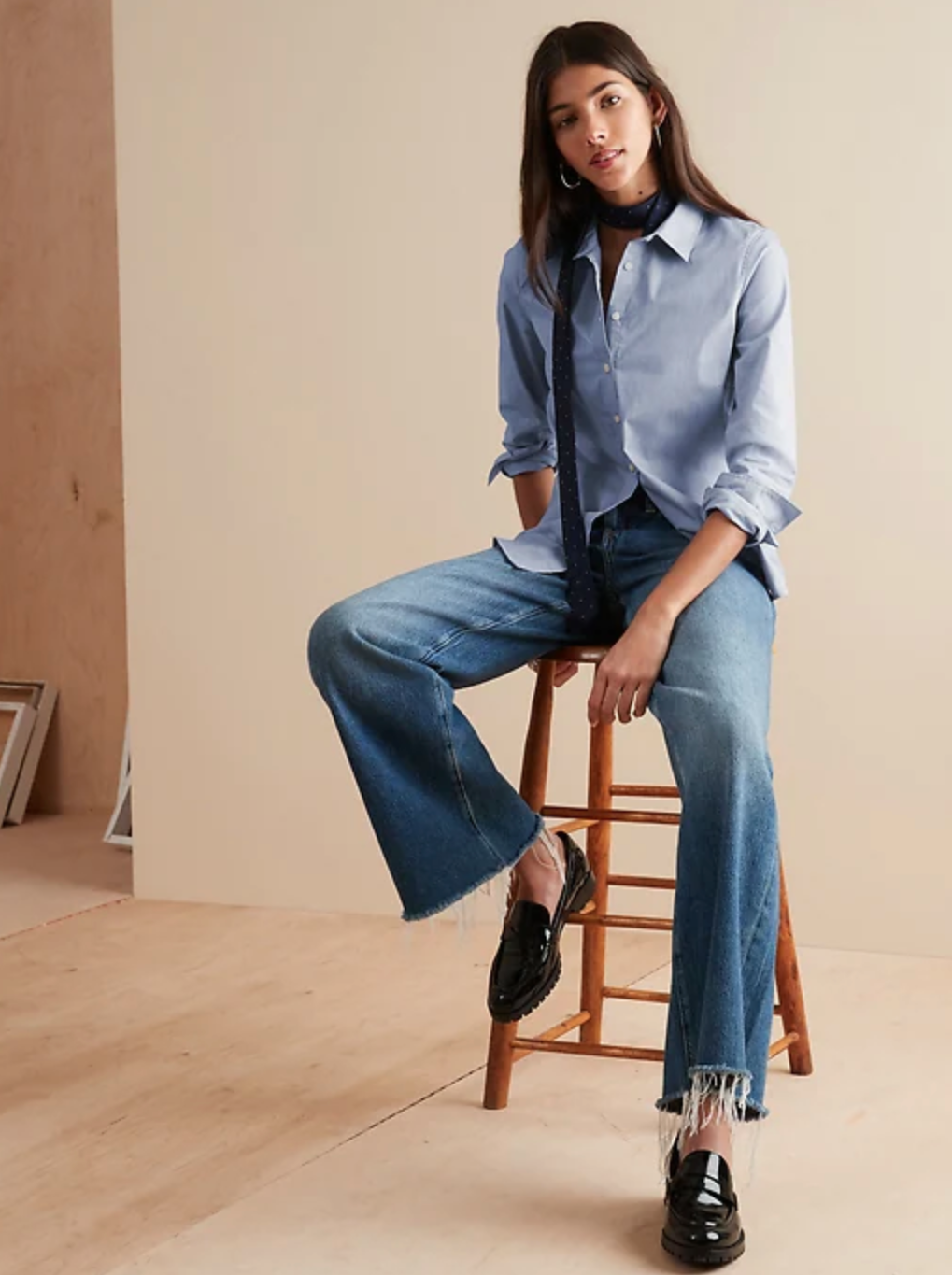 Chemisier à coupe cintrée Riley