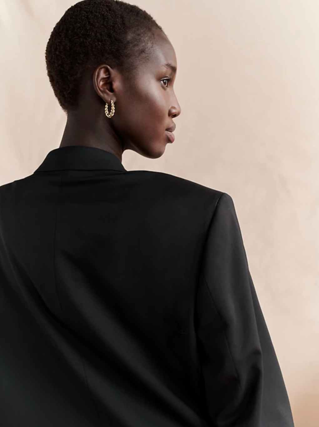 Blazer long et étroit