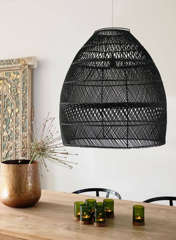 Suspension Lune Noir