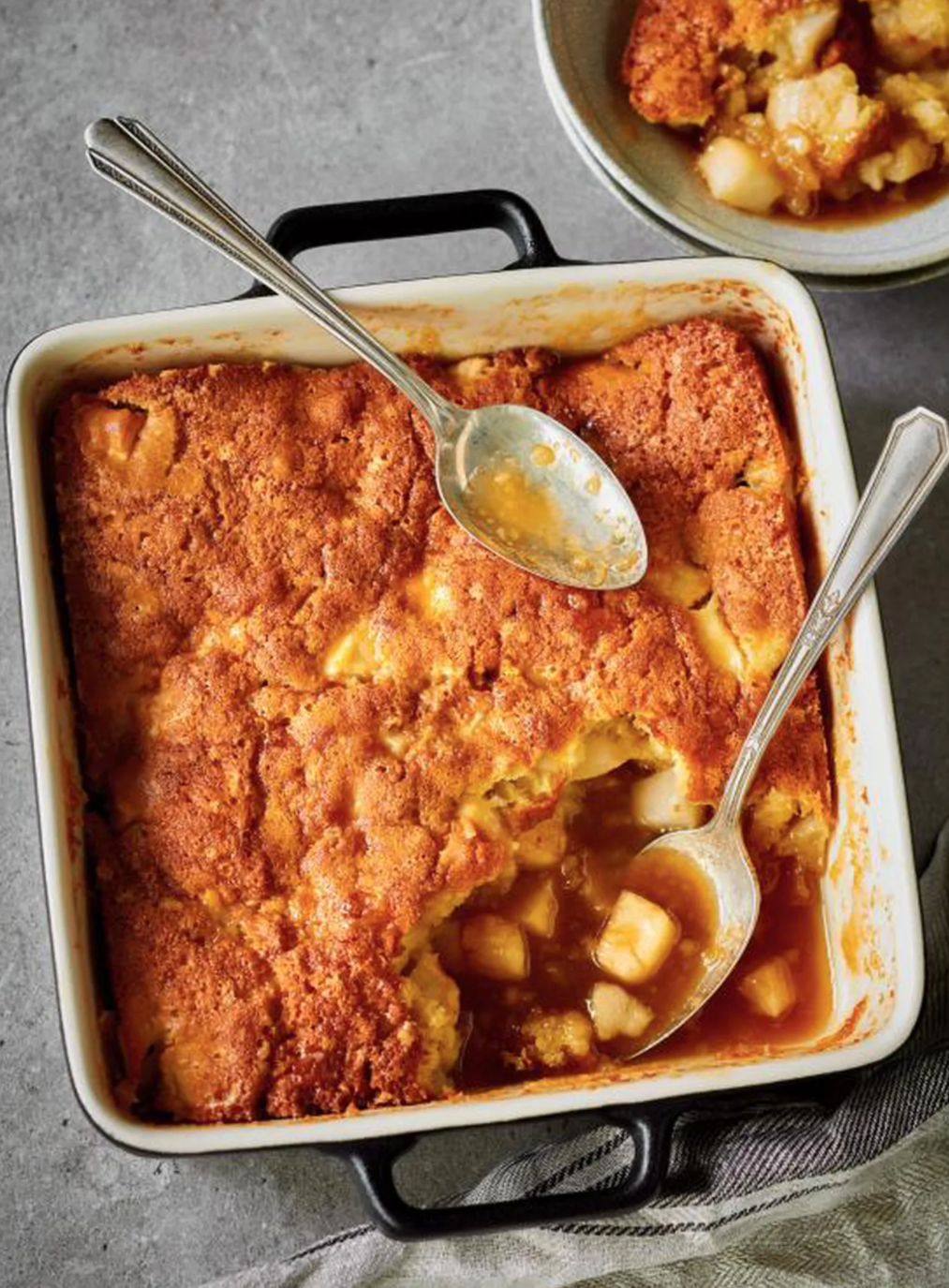 Pouding chômeur aux pommes