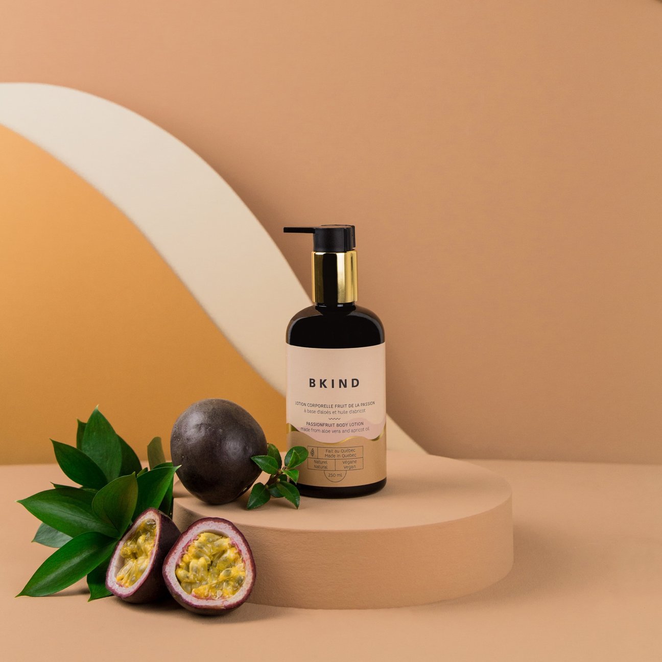 Lotion corporelle fruit de la passion de BKIND