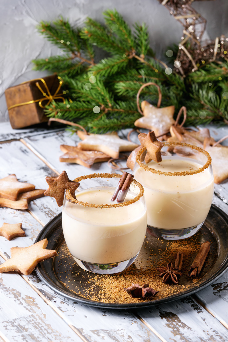 Cocktail au lait de poule