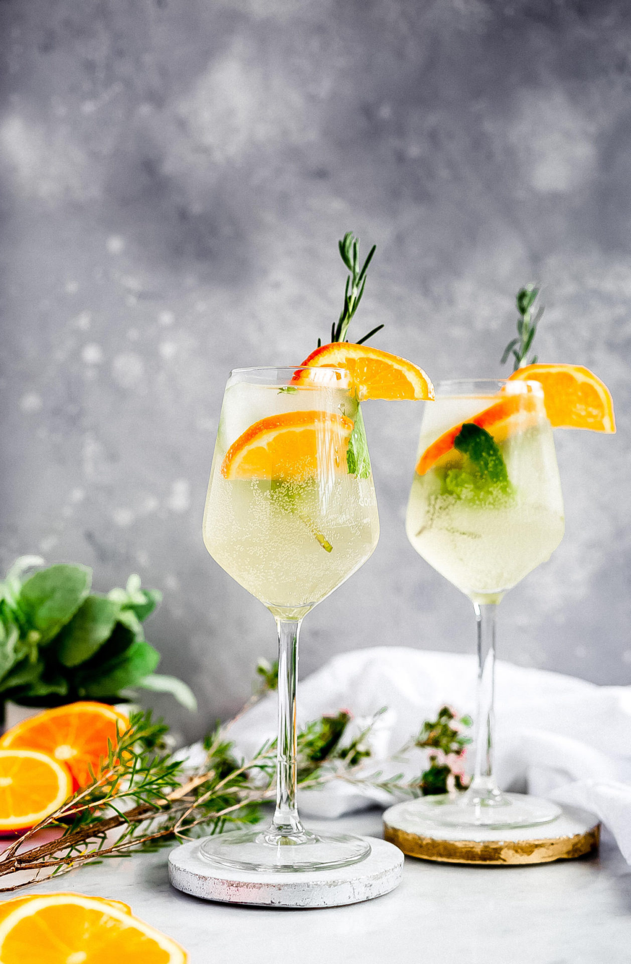 Cocktail de prosecco à la fleur de sureau