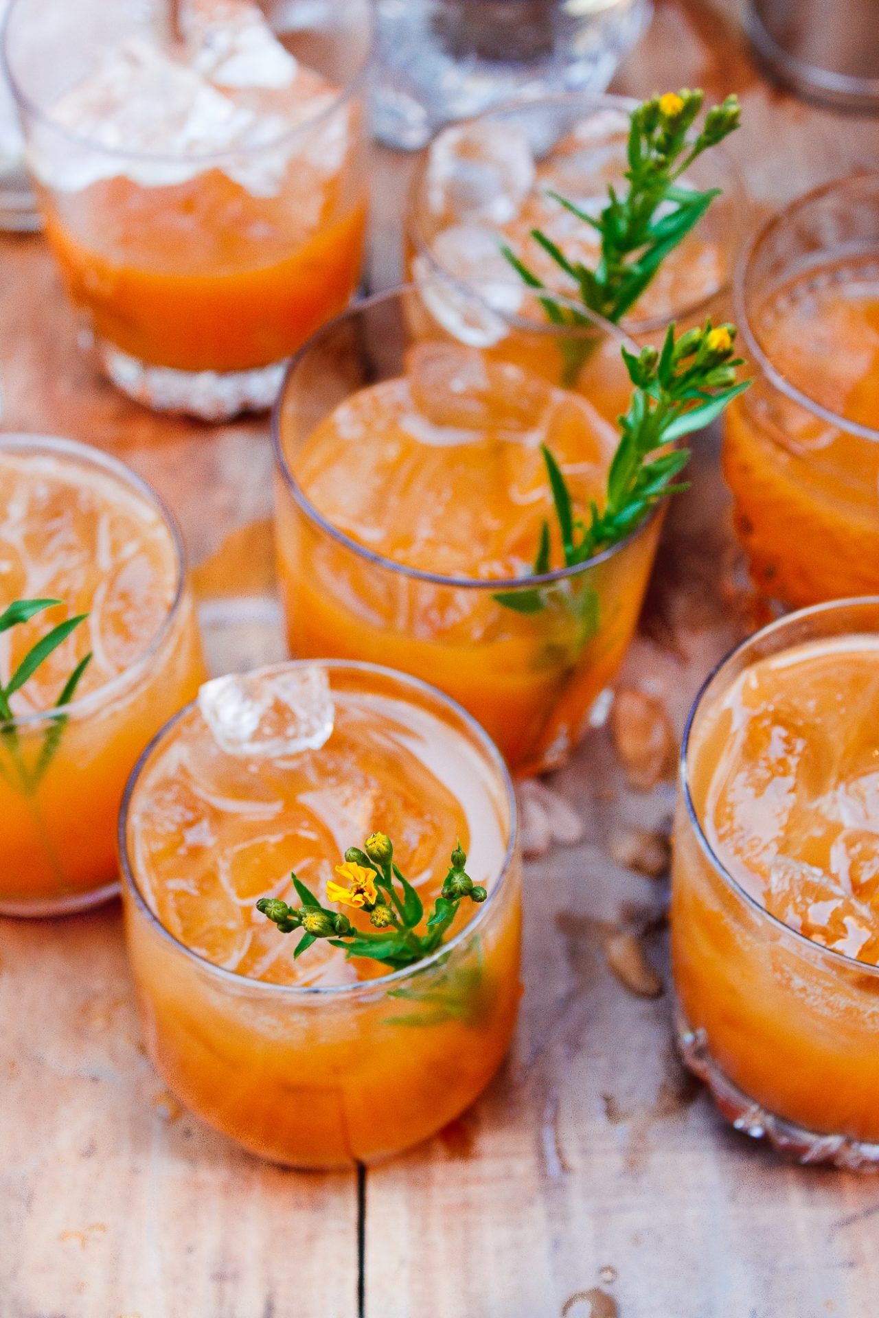 « Shrub » aux carottes et à l'estragon