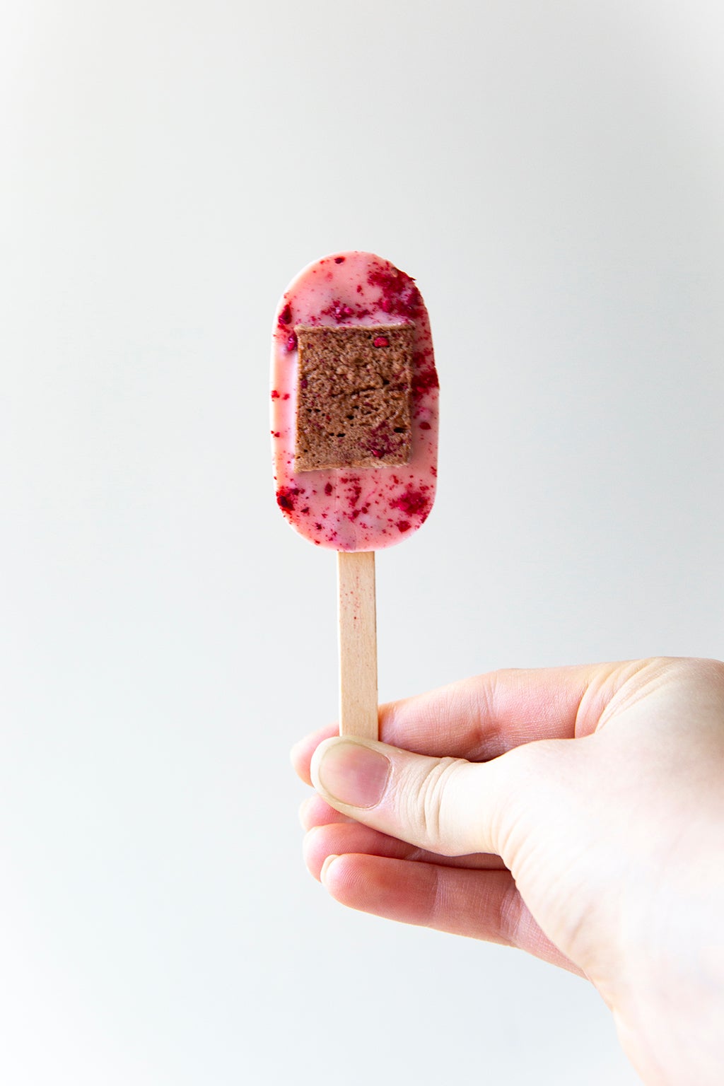 Pop à chocolat chaud St-Valentin framboise-guimauve