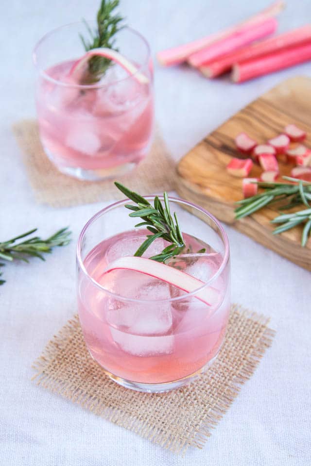Rhubarbe et gingembre