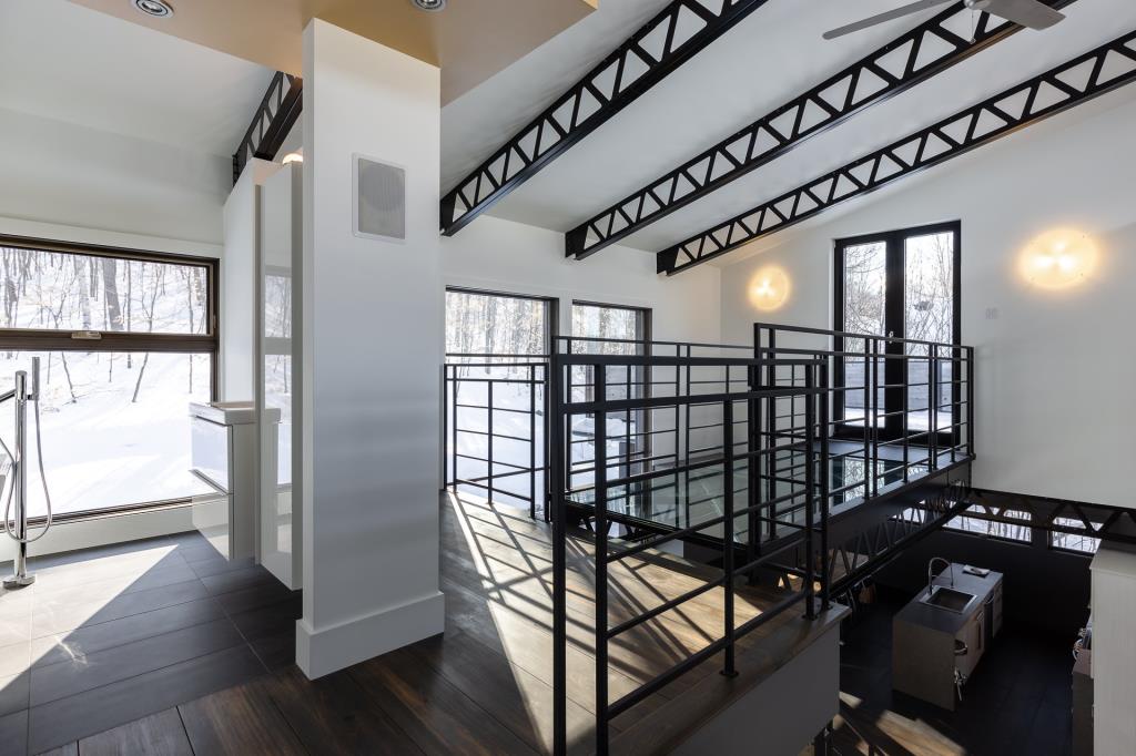 Passerelle en verre