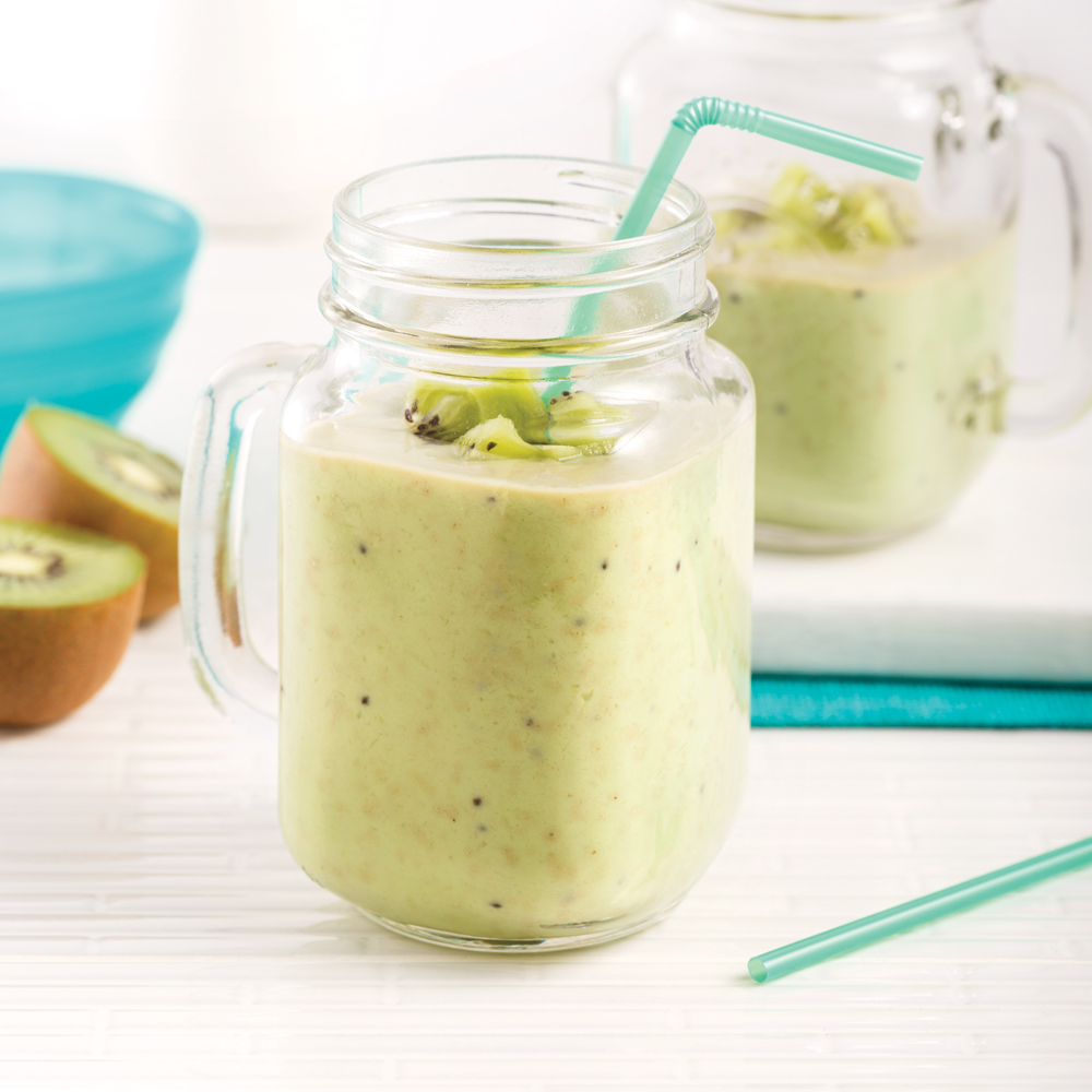 Smoothie avocat-kiwis