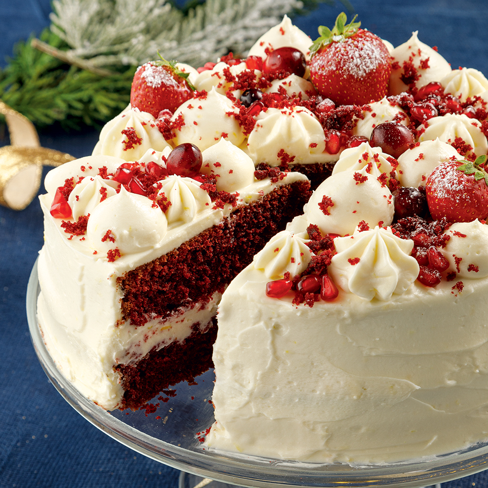 Gâteau Red Velvet, glaçage au fromage à la crème