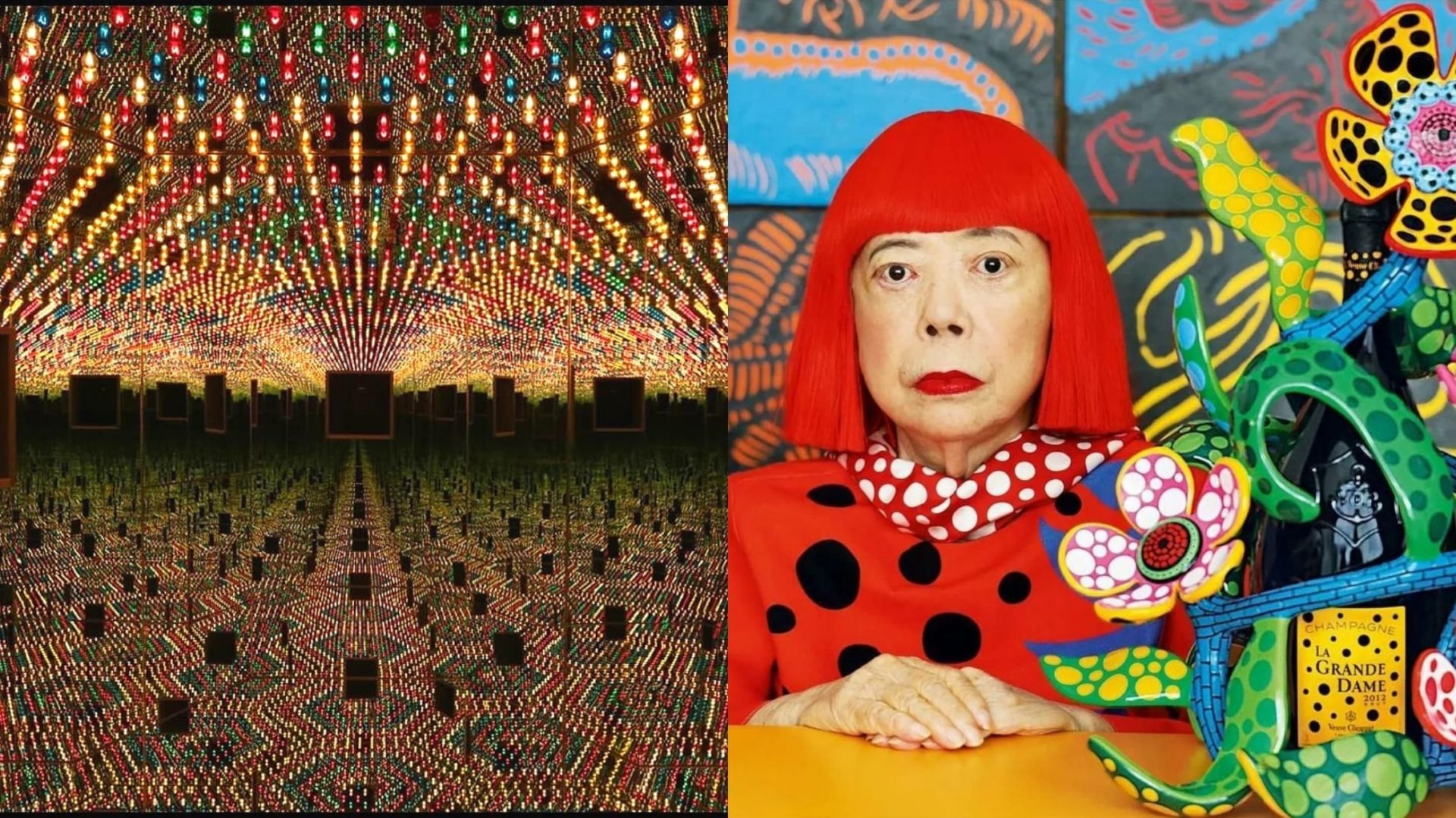 Yayoi Kusama le retour : une nouvelle sculpture géante en face de