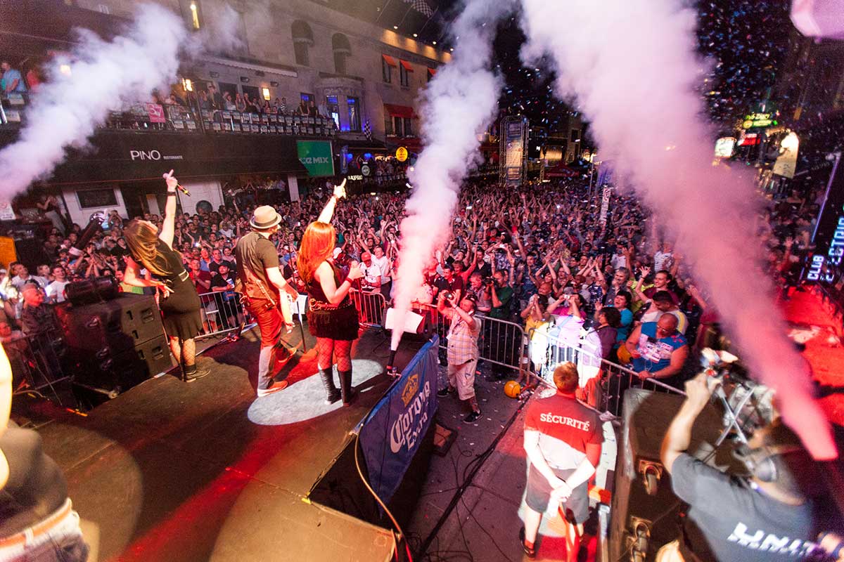 Faites le party sur la rue Crescent