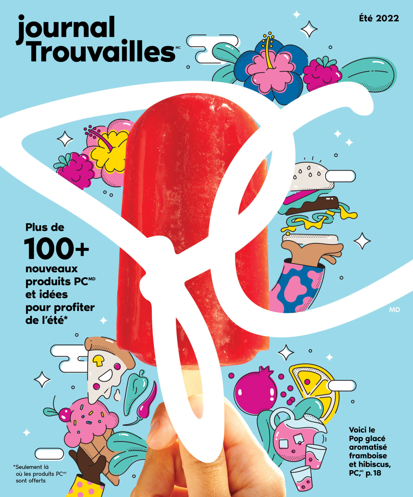 Recettes dans le Journal Trouvailles PC