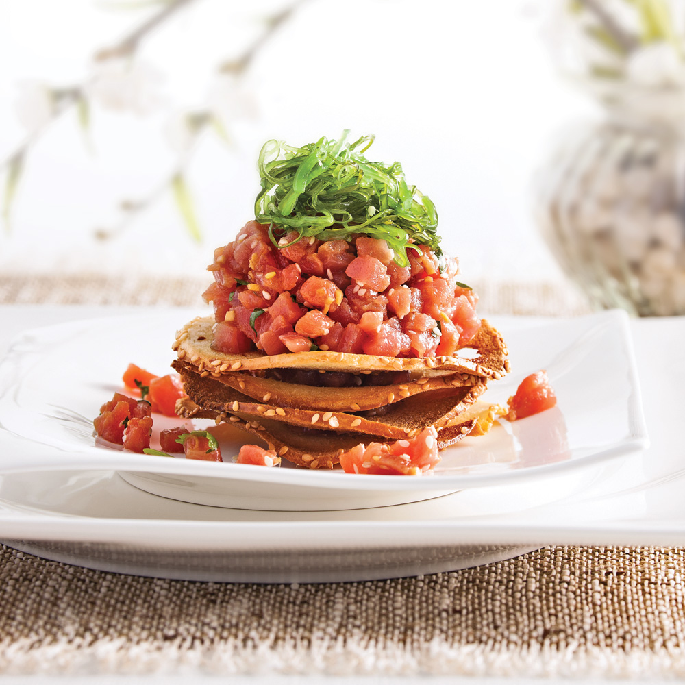 Tartare de thon à l’asiatique