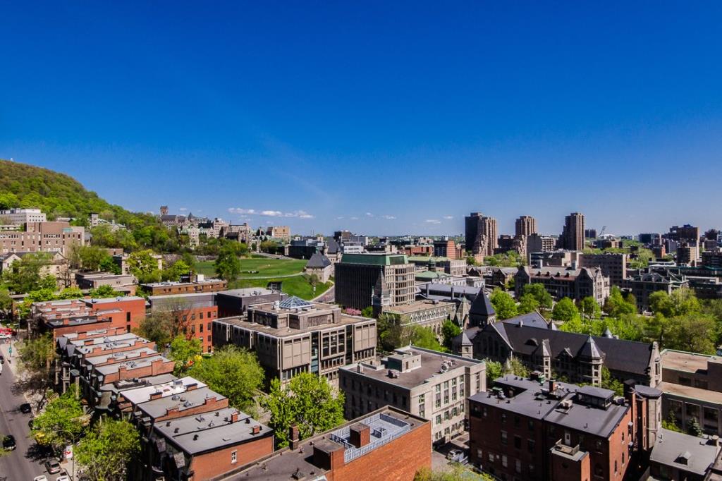 Vue sur le centre-ville