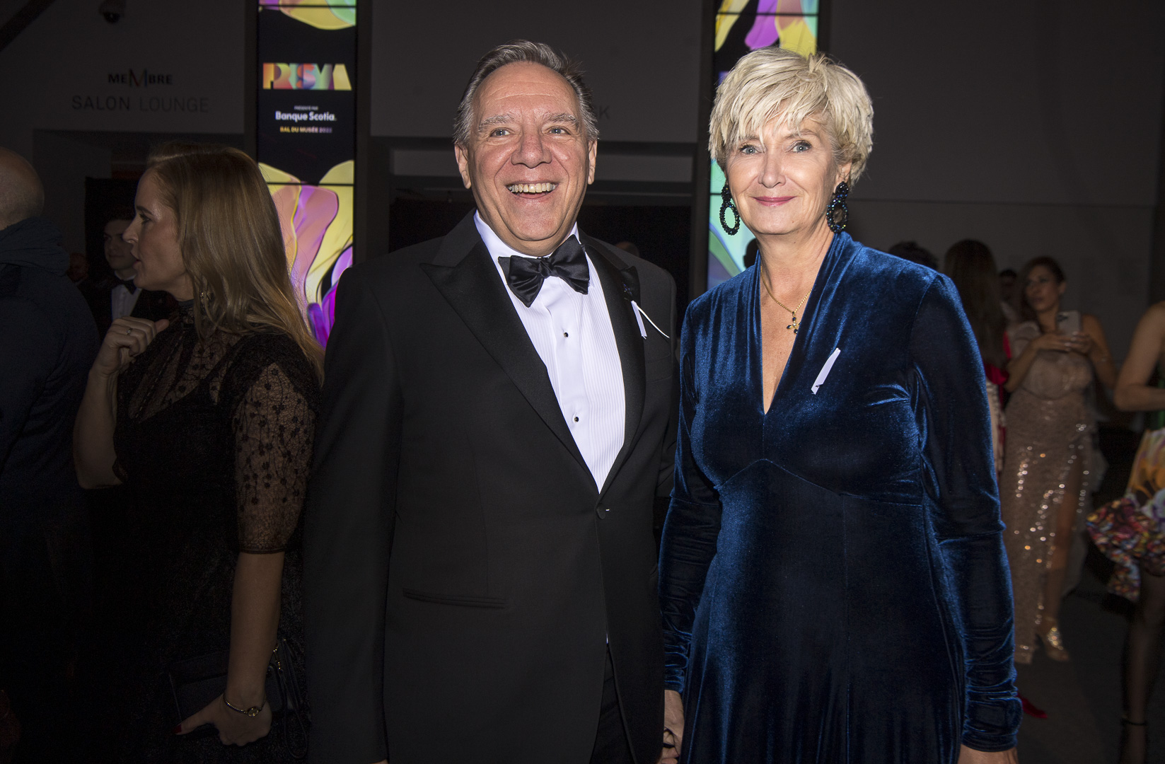 François Legault et Isabelle Brais