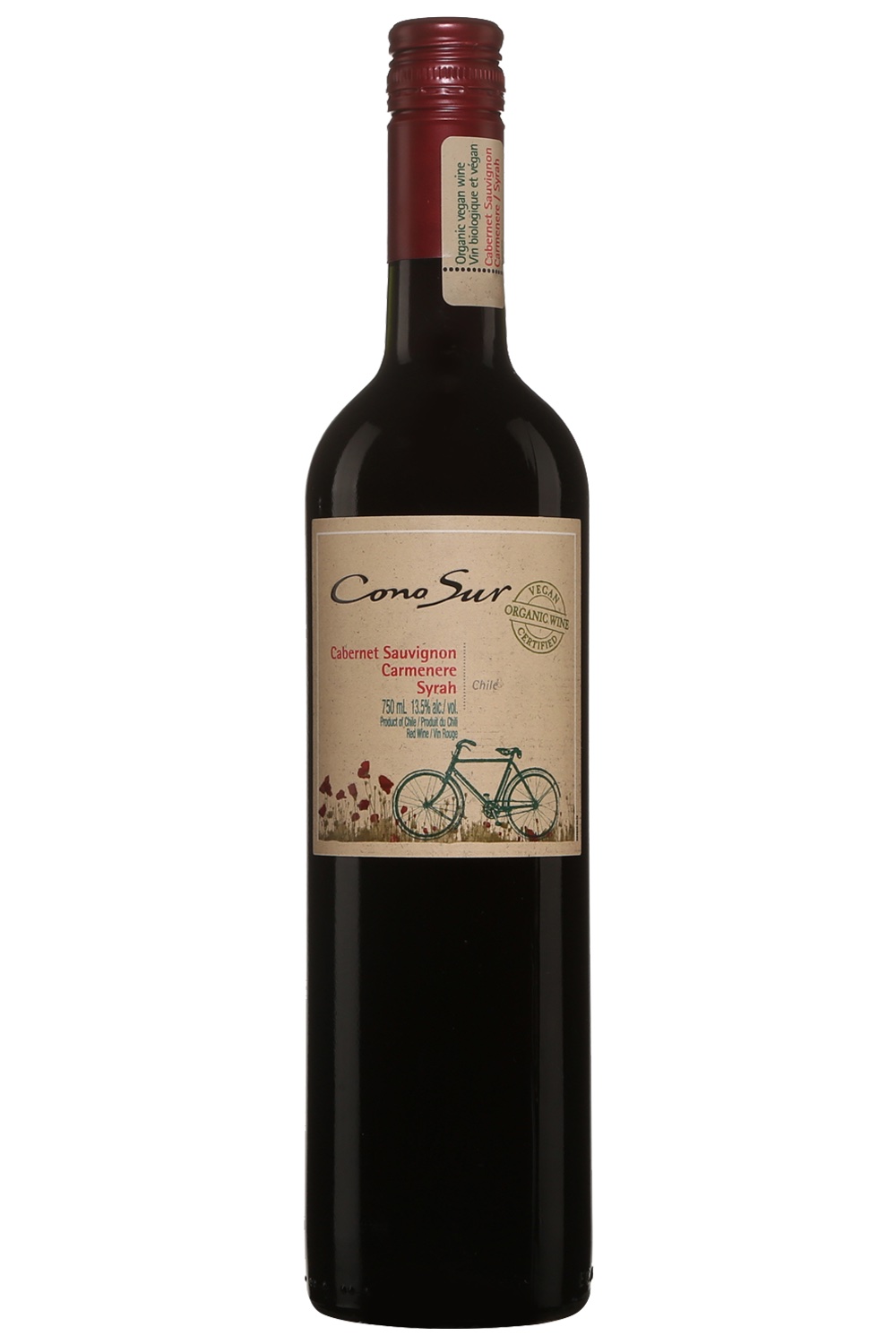 Cono Sur Cabernet-Sauvignon / Carmenère / Syrah 2021 - 16,90$