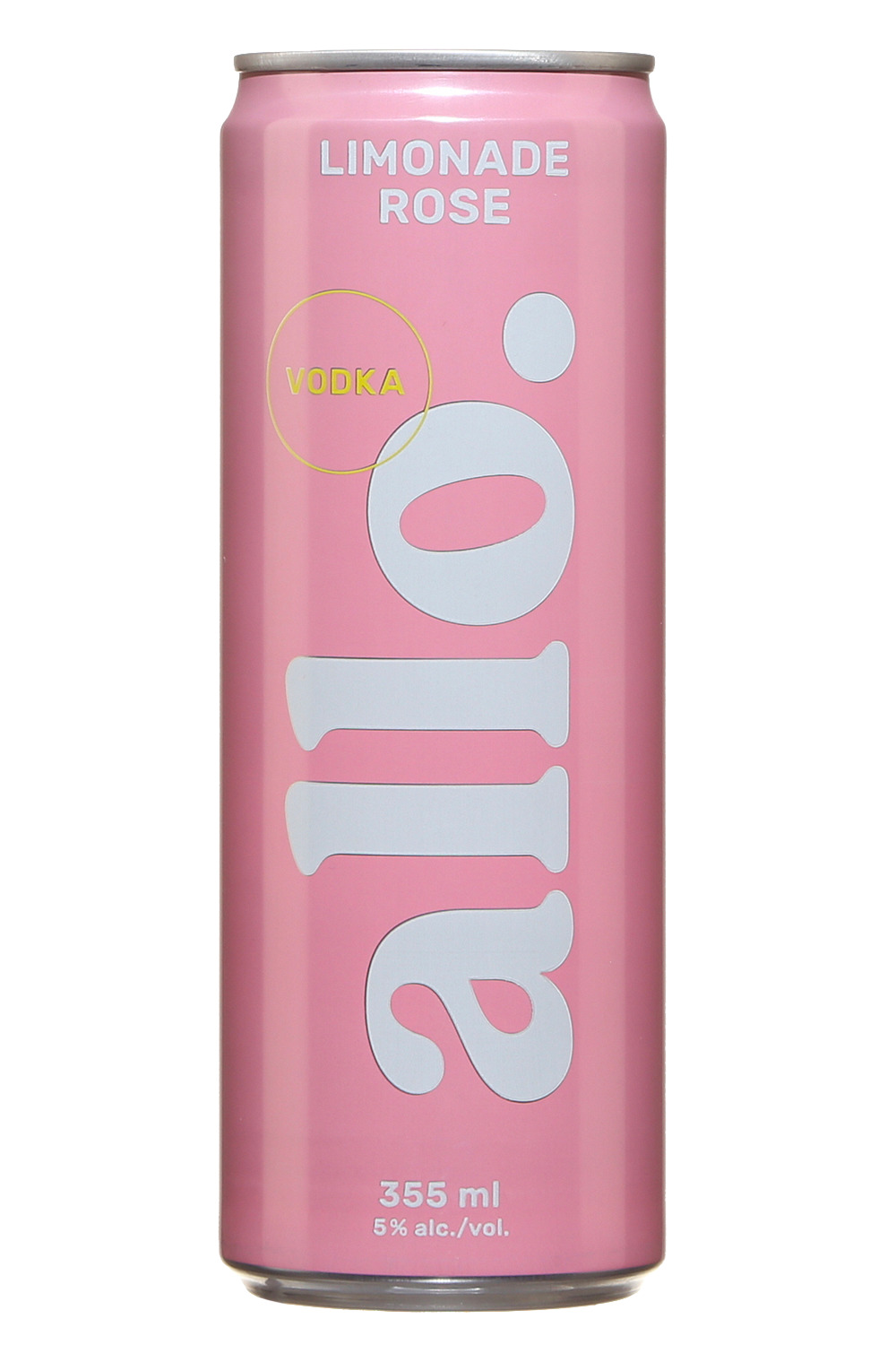 Allo j'tm Vodka Limonade Rose
