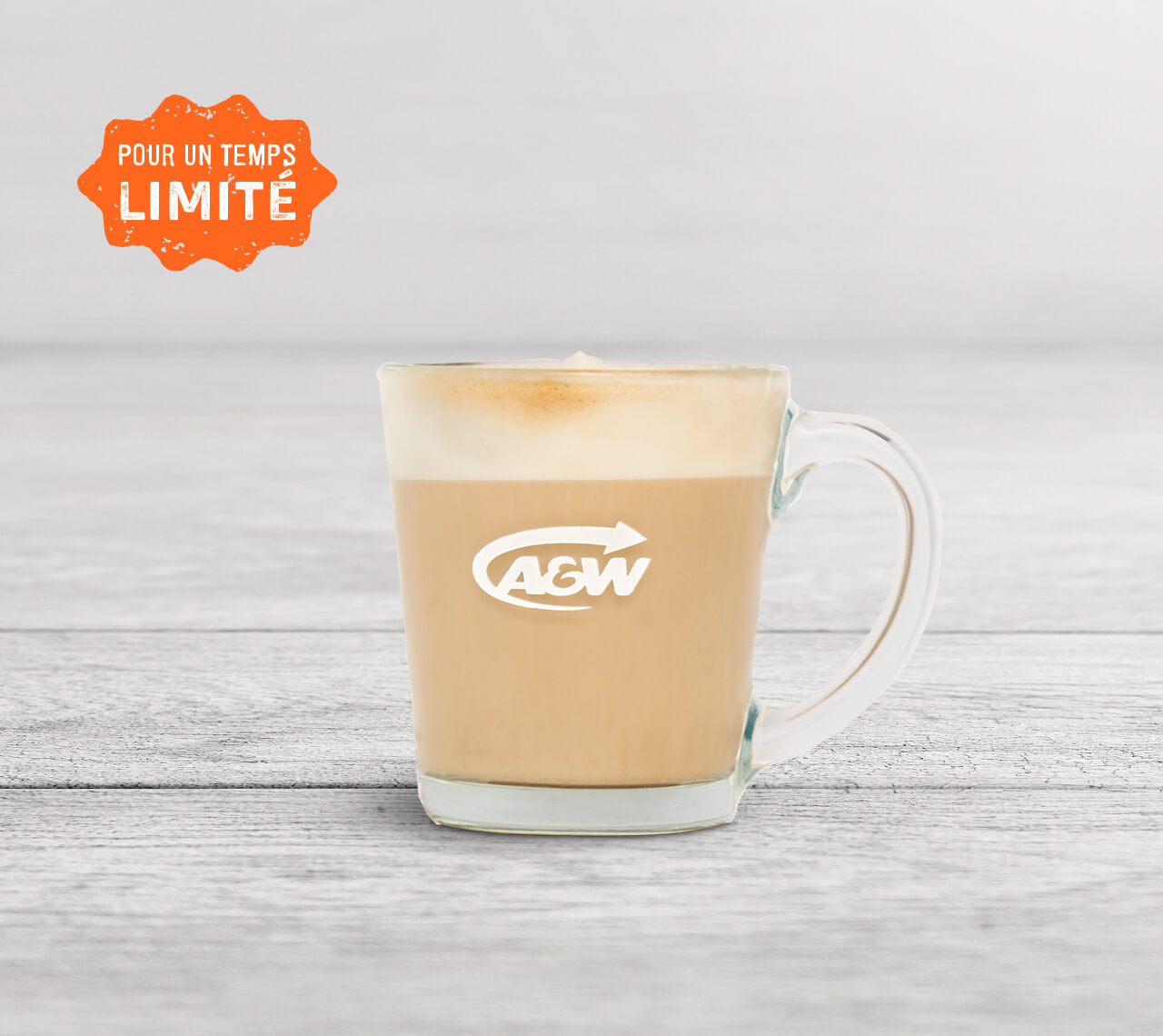 A&W - Latte à la citrouille épicée