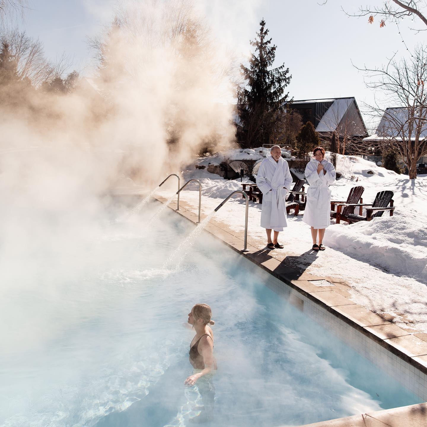 Se la couler douce au spa