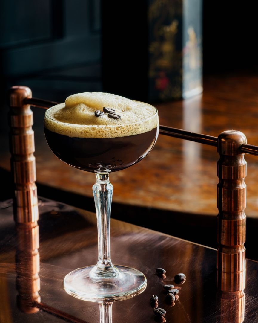 Espresso martini velouté