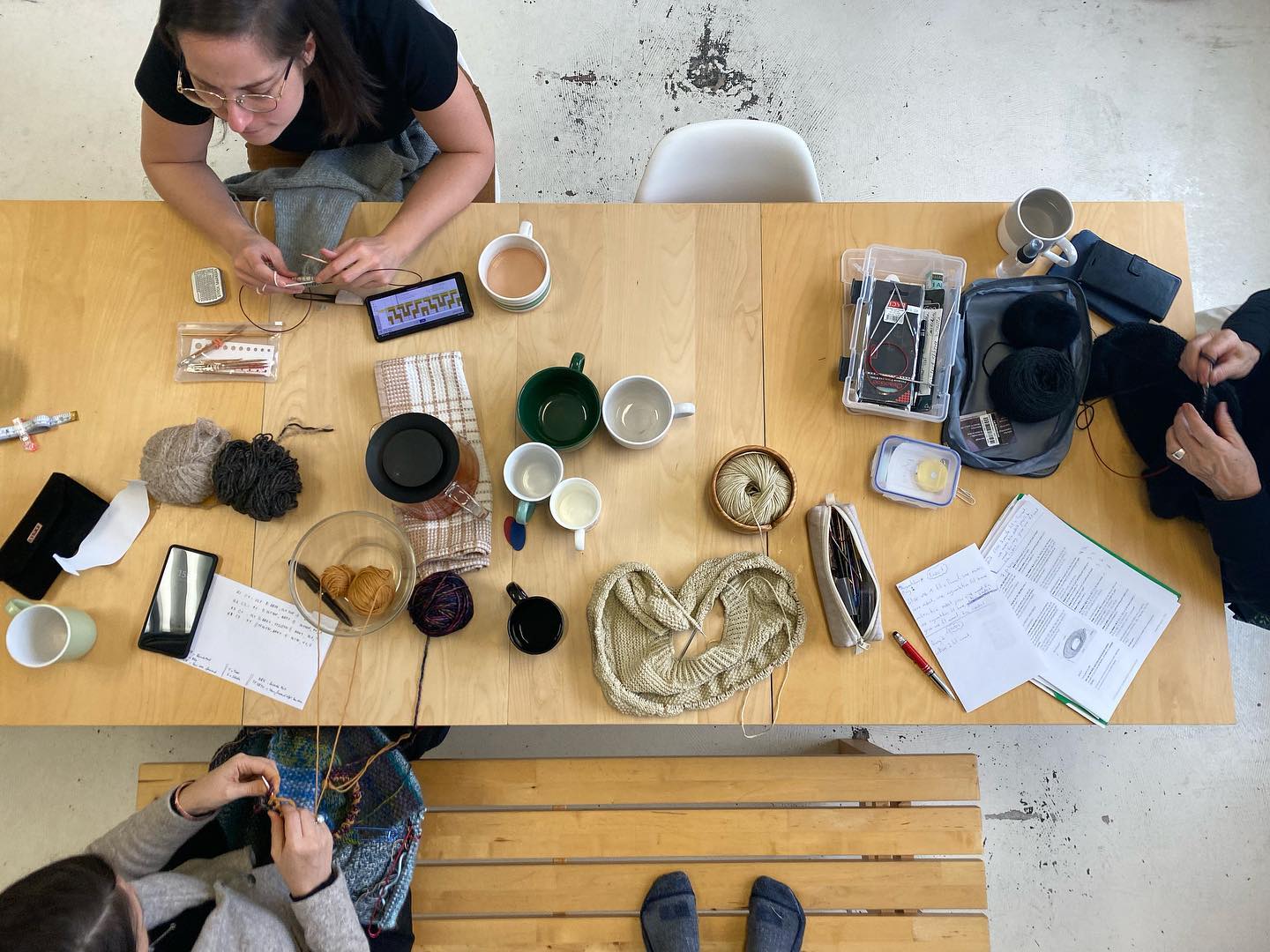 Apprendre à tricoter